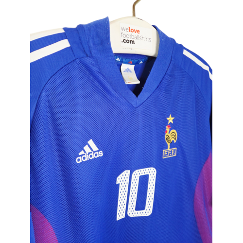 Adidas Original Adidas vintage football shirt France World Cup 2002
