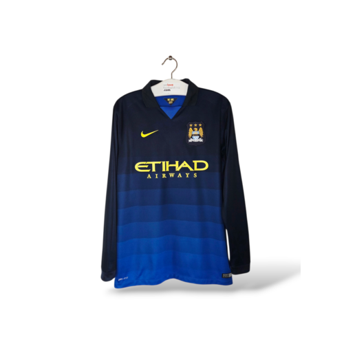 Nike Origineel retro vintage voetbalshirt Manchester City 2014/15