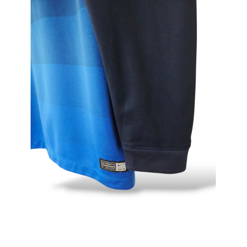 Nike Origineel retro vintage voetbalshirt Manchester City 2014/15