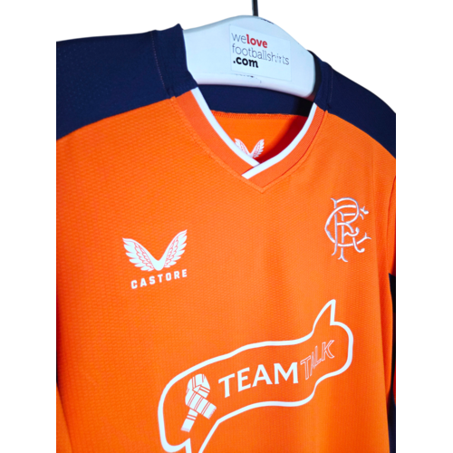 Castore Original retro vintage football shirt Rangers FC 2022/23