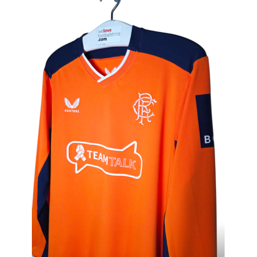 Castore Original retro vintage football shirt Rangers FC 2022/23
