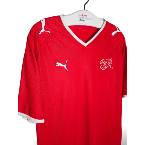 Puma Origineel retro vintage voetbalshirt Zwitserland EURO 2008