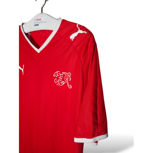 Puma Origineel retro vintage voetbalshirt Zwitserland EURO 2008