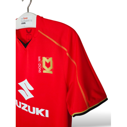 Castore Origineel retro vintage voetbalshirt MK Dons 2024/25