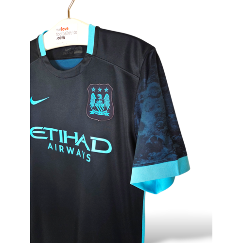 Nike Original retro vintage football shirt Manchester City 2015/16