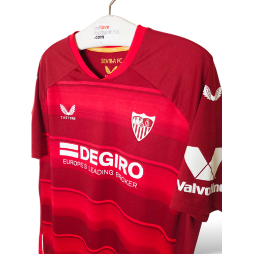 Castore Original retro vintage football shirt Sevilla FC 2022/23 Castore Original retro vintage football shirt Sevilla FC 2022/23