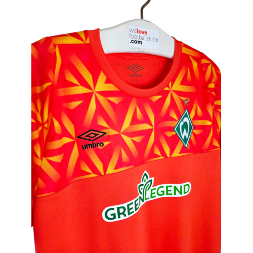 Umbro Origineel retro vintage keepersshirt Werder Bremen 2022/23 Umbro Origineel retro vintage keepersshirt Werder Bremen 2022/23