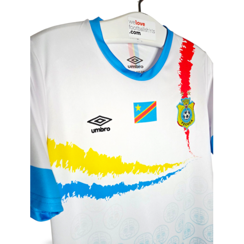 Umbro Origineel retro vintage voetbalshirt Democratische Republiek Congo 2023