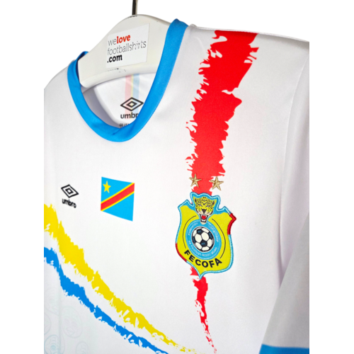 Umbro Origineel retro vintage voetbalshirt Democratische Republiek Congo 2023