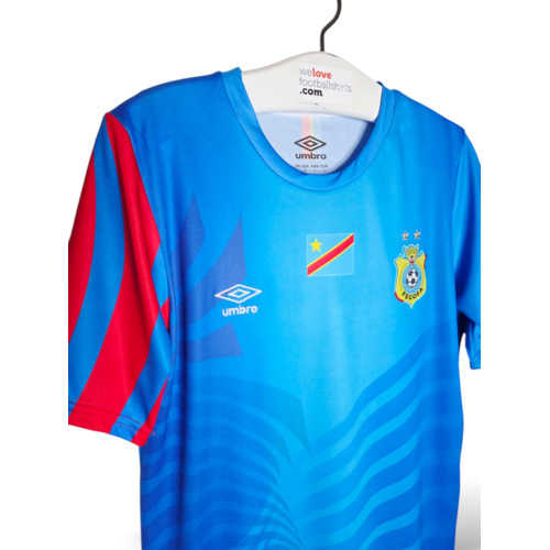 Umbro Origineel retro vintage voetbalshirt Democratische Republiek Congo 2023