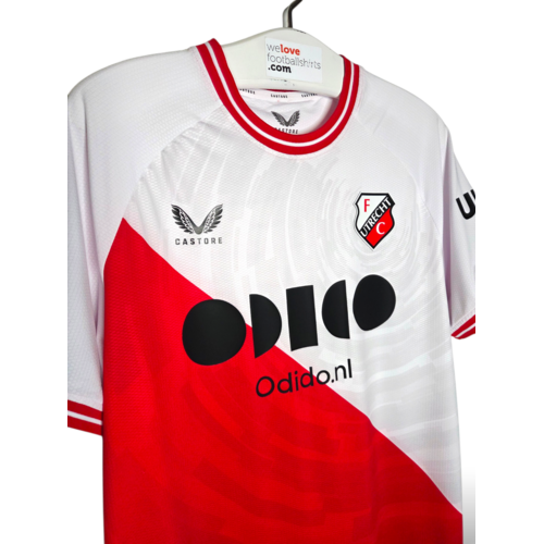 Castore Originelles Retro-Vintage-Fußballtrikot FC Utrecht 2023/24