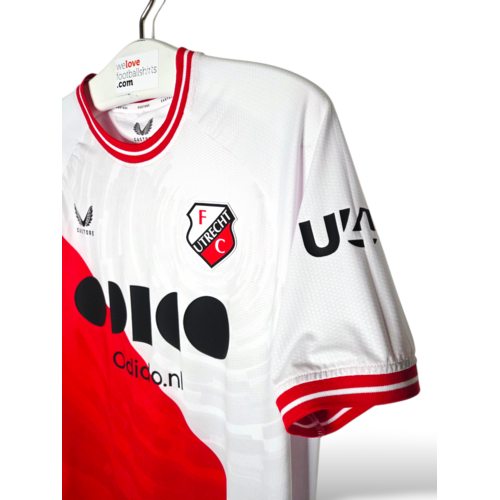 Castore Originelles Retro-Vintage-Fußballtrikot FC Utrecht 2023/24