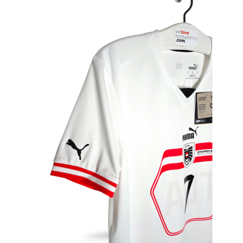 Puma Originelles Retro-Vintage-Fußballtrikot Österreich 2022/23