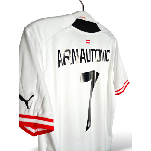 Puma Originelles Retro-Vintage-Fußballtrikot Österreich 2022/23