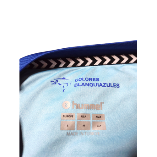 Hummel Originelles Retro-Vintage-Fußballtrikot Malaga C.F. 2025/26