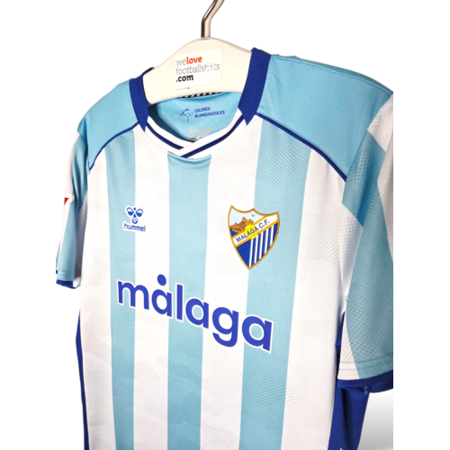 Hummel Originelles Retro-Vintage-Fußballtrikot Malaga C.F. 2025/26