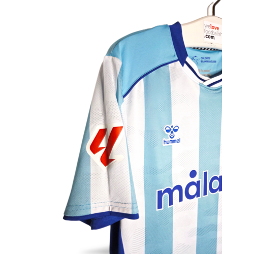 Hummel Originelles Retro-Vintage-Fußballtrikot Malaga C.F. 2025/26