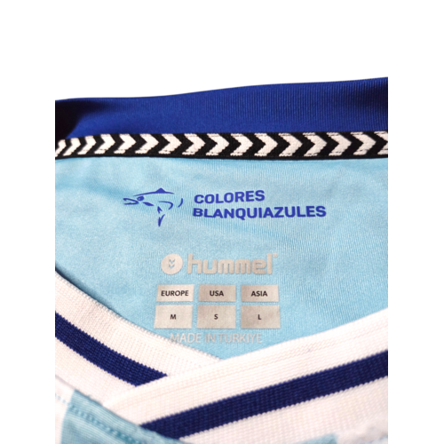 Hummel Originelles Retro-Vintage-Fußballtrikot Malaga C.F. 2025/26