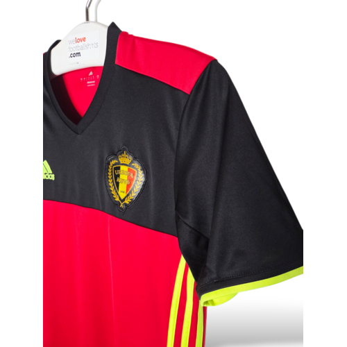Adidas Origineel retro vintage voetbalshirt België EURO 2016