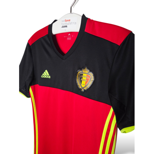 Adidas Origineel retro vintage voetbalshirt België EURO 2016