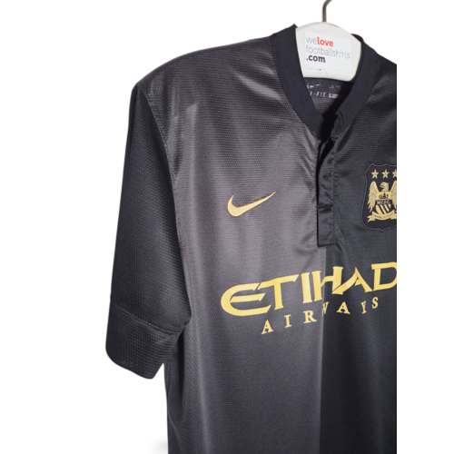 Nike Origineel retro vintage voetbalshirt Manchester City 2013/14
