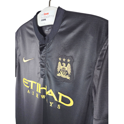 Nike Origineel retro vintage voetbalshirt Manchester City 2013/14