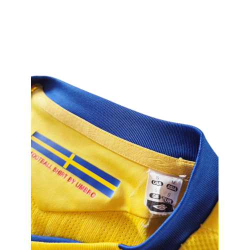 Umbro Original retro vintage football shirt Sweden EURO 2008