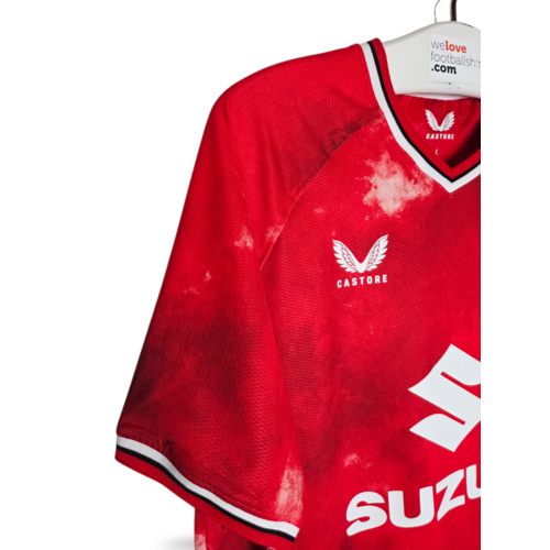 Castore Origineel retro vintage voetbalshirt MK Dons 2022/23