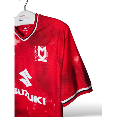 Castore Origineel retro vintage voetbalshirt MK Dons 2022/23