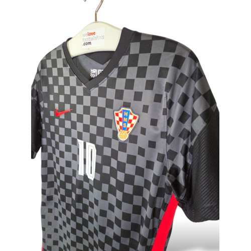 Nike Origineel retro vintage voetbalshirt Kroatië EURO 2020