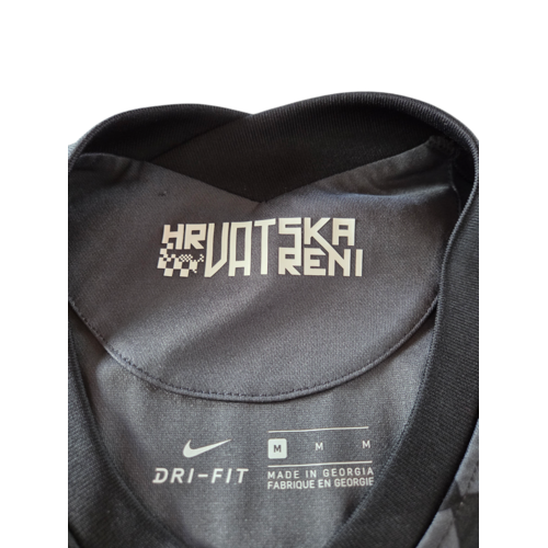 Nike Origineel retro vintage voetbalshirt Kroatië EURO 2020