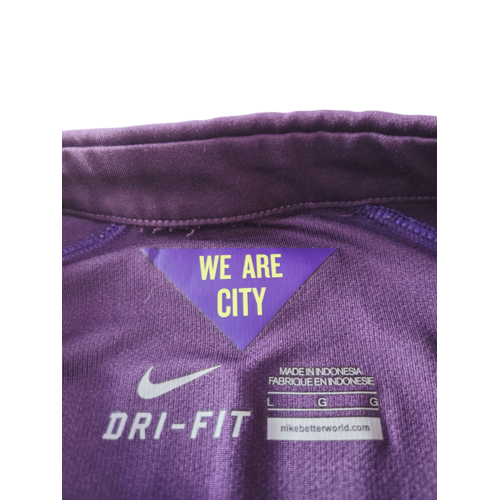 Nike Origineel retro vintage voetbalshirt Manchester City 2014/15