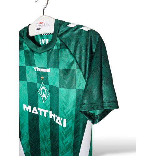 Hummel Origineel retro vintage voetbalshirt Werder Bremen 2024/25