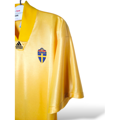 Adidas Origineel retro vintage voetbalshirt Zweden 1991/93
