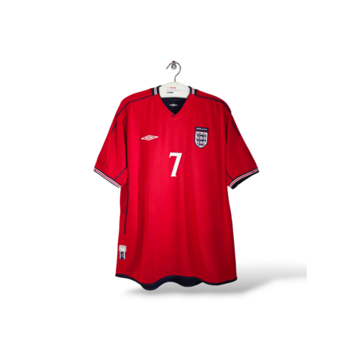 Umbro Origineel retro vintage voetbalshirt Engeland 2002/04