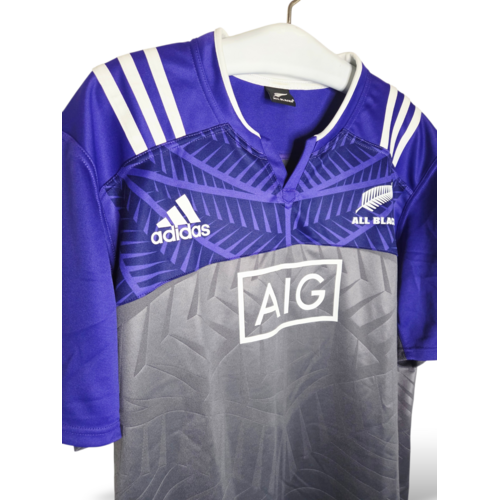 Adidas Origineel Adidas vintage rugby shirt Nieuw Zeeland All Blacks 2016
