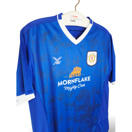 FBT Original FBT Signatures Fußballtrikot Crewe Alexandra F.C. 2017/18