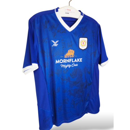 FBT Original FBT Signatures Fußballtrikot Crewe Alexandra F.C. 2017/18