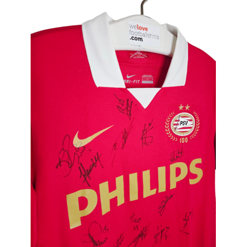 Nike Origineel Nike vintage gesigneerd voetbalshirt PSV Eindhoven 2013/14