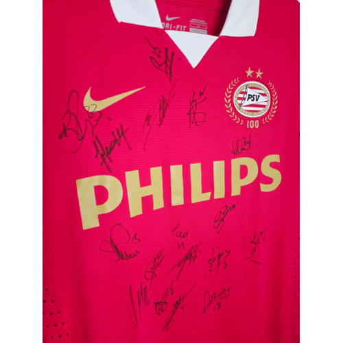 Nike Origineel Nike vintage gesigneerd voetbalshirt PSV Eindhoven 2013/14