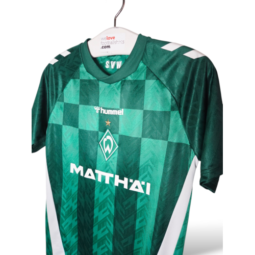 Hummel Original Retro-Vintage-Fußballtrikot Werder Bremen 2024/25