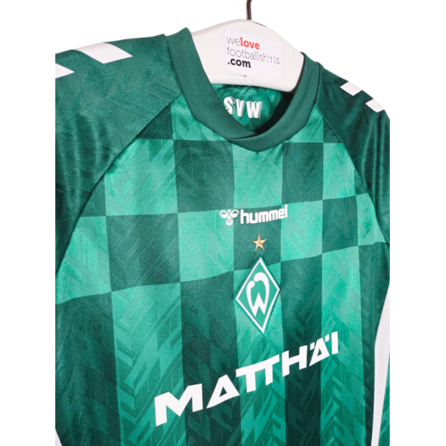 Hummel Original Retro-Vintage-Fußballtrikot Werder Bremen 2024/25