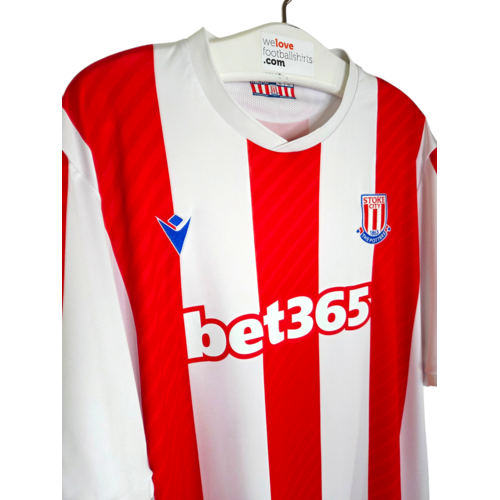 Macron Original retro vintage football shirt Stoke City 2021/22