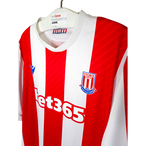 Macron Original retro vintage football shirt Stoke City 2021/22
