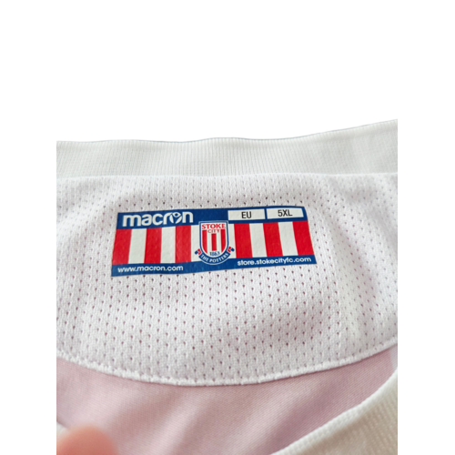 Macron Original retro vintage football shirt Stoke City 2021/22