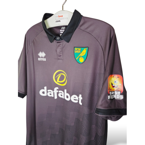 Errea Original retro vintage football shirt TNorwich City F.C. 2019/20