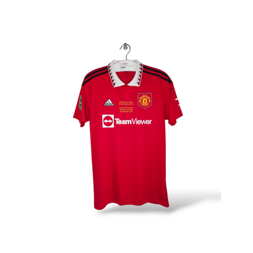 Adidas Origineel retro vintage voetbalshirt Manchester United 2022/23