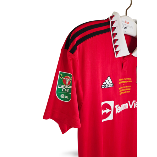 Adidas Origineel retro vintage voetbalshirt Manchester United 2022/23