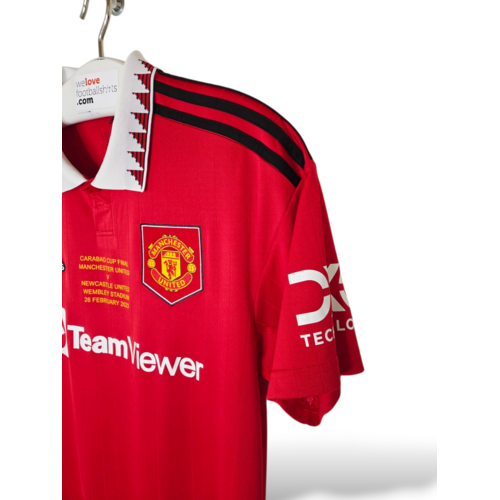 Adidas Origineel retro vintage voetbalshirt Manchester United 2022/23