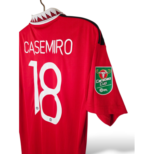 Adidas Origineel retro vintage voetbalshirt Manchester United 2022/23